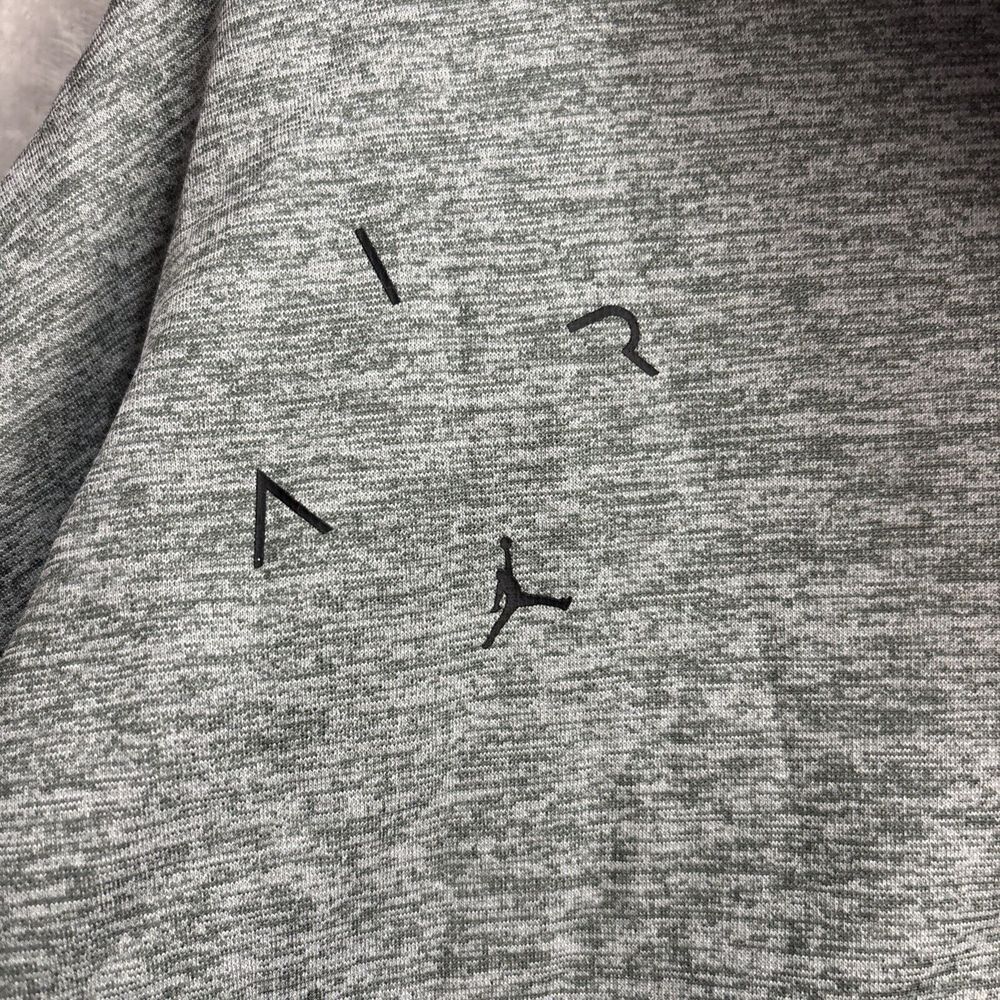 Vintage Jordan Dri-fit Hoodie Men's  Sweatshirt High Neck Jumpman Flight Air 3XL - Picture 8 of 9